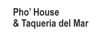 Pho' house & TAQUERIA DEL MAR logo